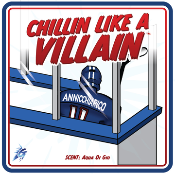 Chillin Like a Villain-hand poured Candle